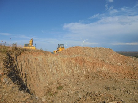 Sobreequipamento do Parque Eólico de Guerreiros - Julho de 2015